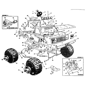 Part Location Diagram of 14.5481 Power Wheels Switch